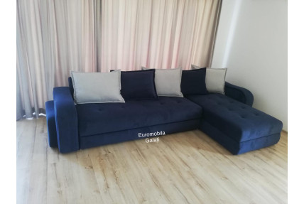 Monza canapea 3 locuri cu insula